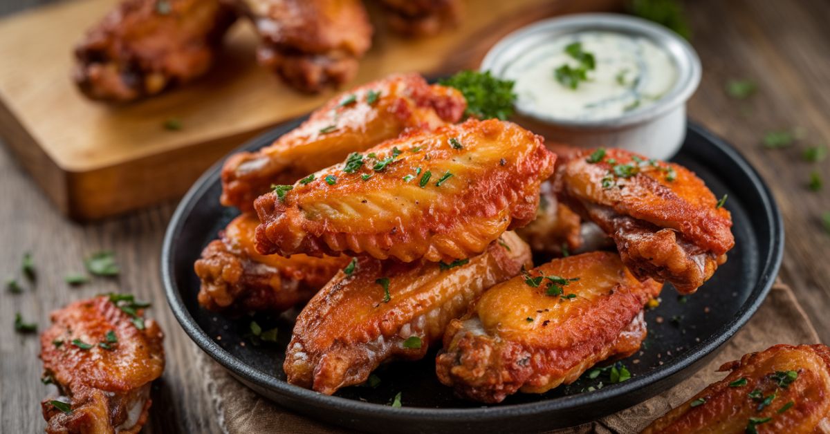 Deep Fry Frozen Wings