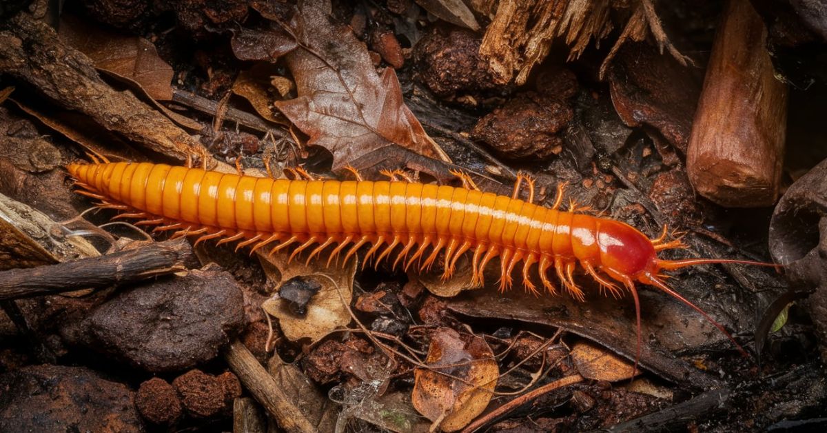 Orange Centipede